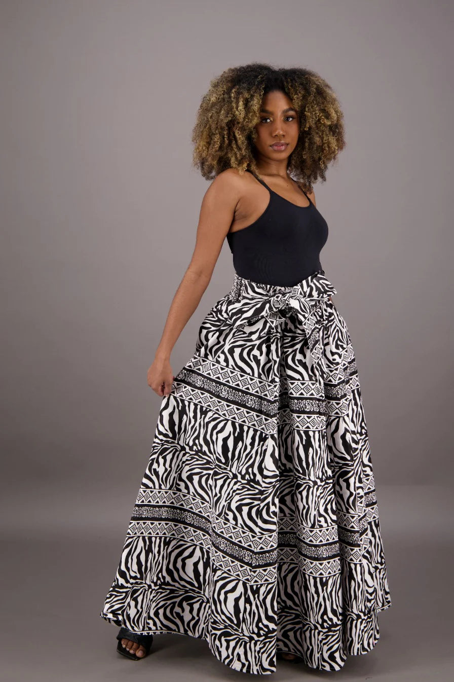 Pretty Safari- Maxi Skirt