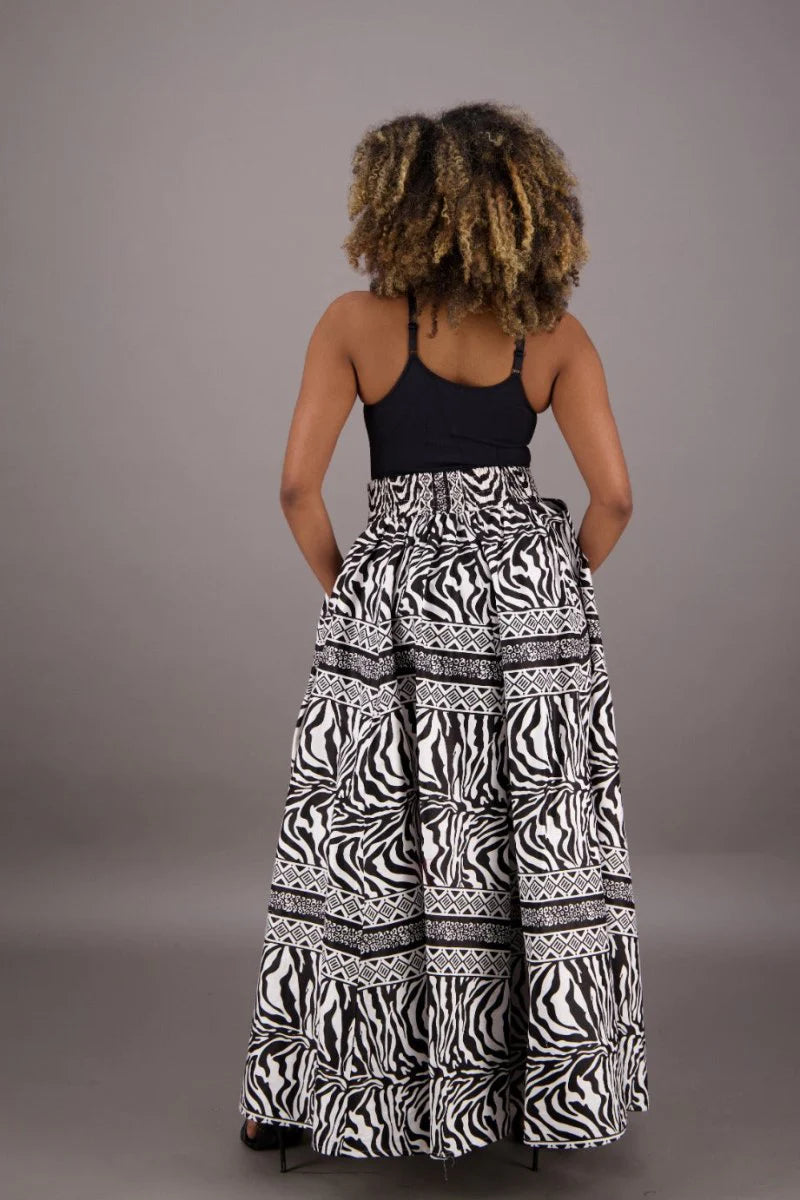 Pretty Safari- Maxi Skirt