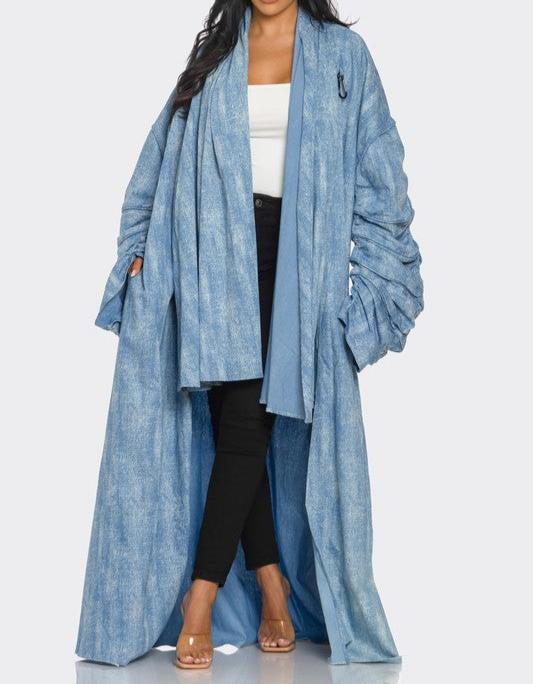 Abby Alea- The Denim Duster Trench **Preorder**