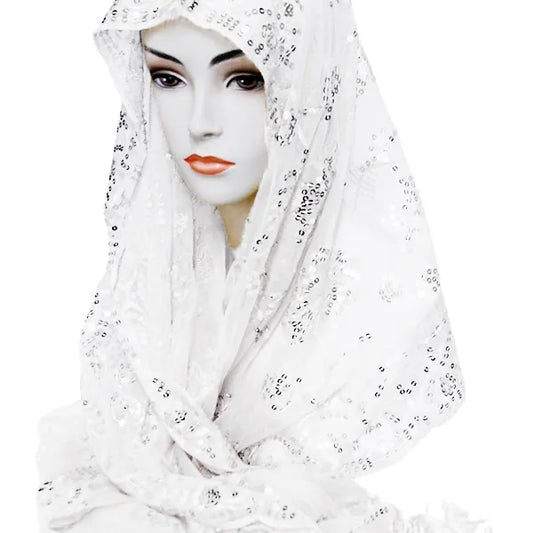 Pretty Modesty Headwrap- White