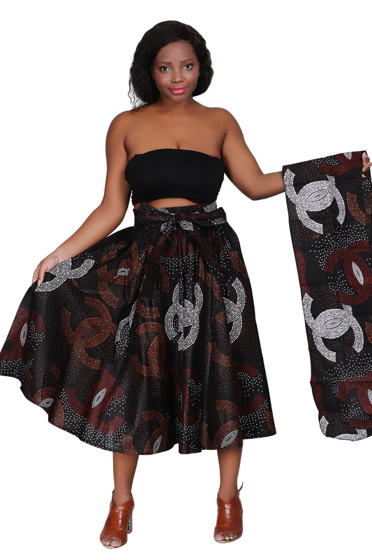 I C You, Pretty! Midi Skirt